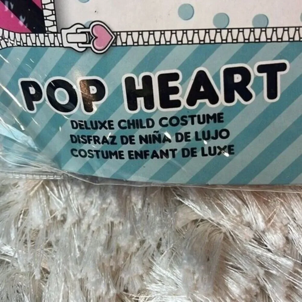 LOL Surprise! Pop Heart Deluxe Child‎ Costume Size S 4-6X